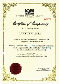 Certificate of Competency